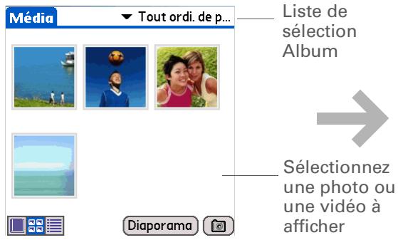 PALMONE ZIRE 72 - Affichage de photos ou de videos - 3