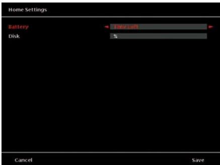 JOBO GIGA VU EXTREME - Boutons "Home", "Back" et "Settings" - 1