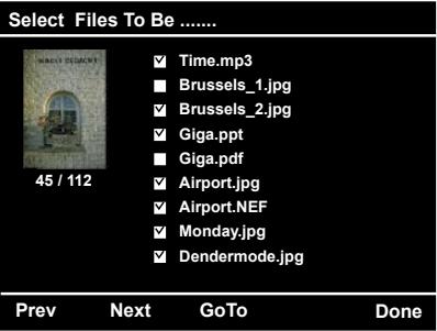 JOBO GIGA VU PRO - Sélectionner le contenu - 2