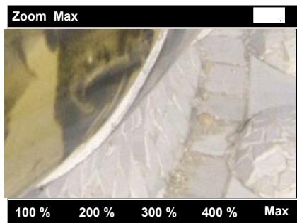 JOBO GIGA VU PRO - Softkey 1 : zoomer l'image - 2