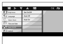 JOBO PDJ007 - Set Auto on/off timer functions la cadre photo peut être activé pour s'allumer et s'éteindre quotidiennement à des heures prédéfinies - 1
