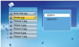 JOBO PDJ077 - Copier des fichiers - 1