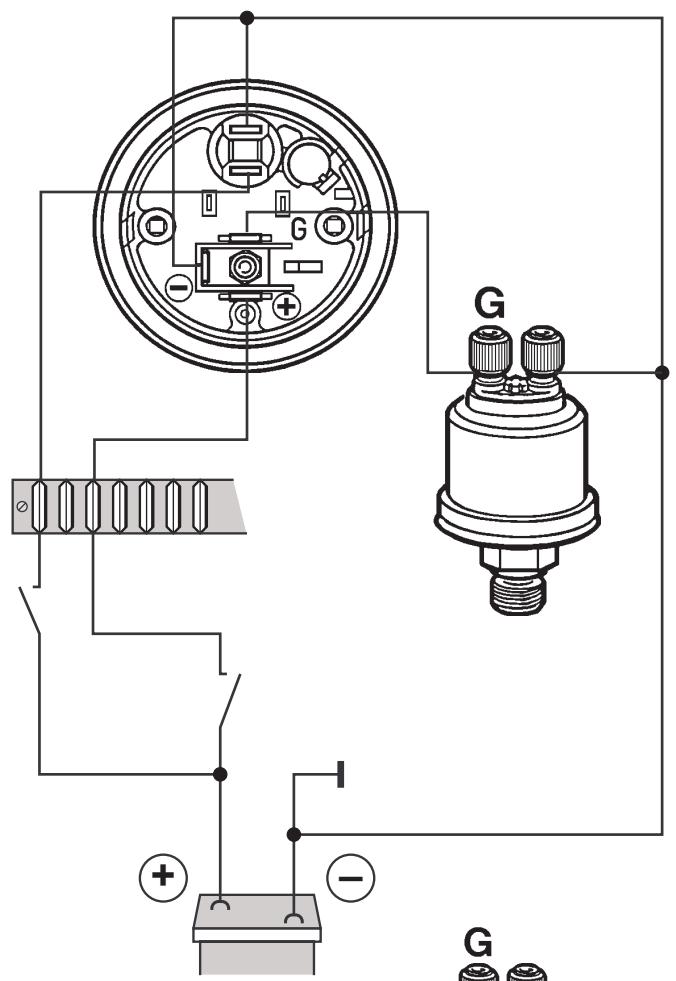 VDO RESSURE GAUGE - 3