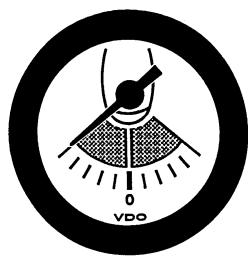 VDO RUDDER ANGLE INDICATOR - 25