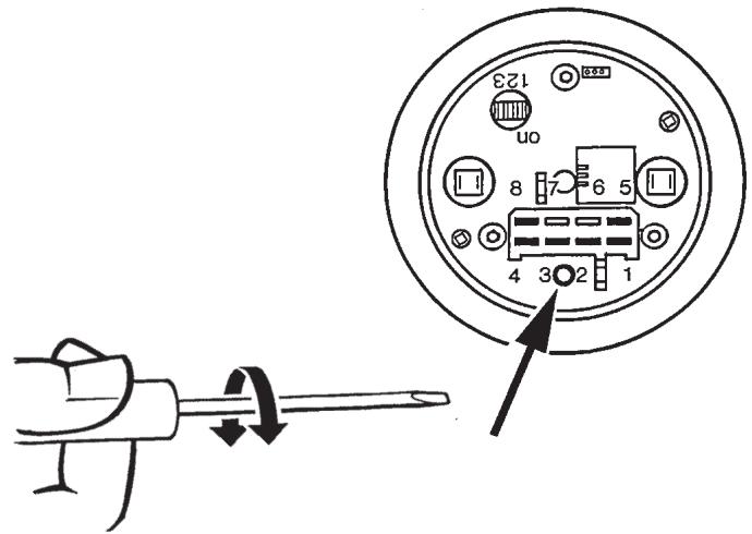 VDO TACHOMETER - (raccordement électrique): - 2