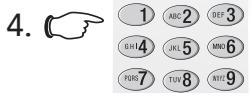 AT&T AT&T E1813B - Menu/sel - 4