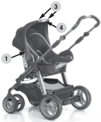 HARTAN AUTOSITZADAPTER 9904 - Gebruiksaanwijzing Römer Baby Safe plus SHR - 1