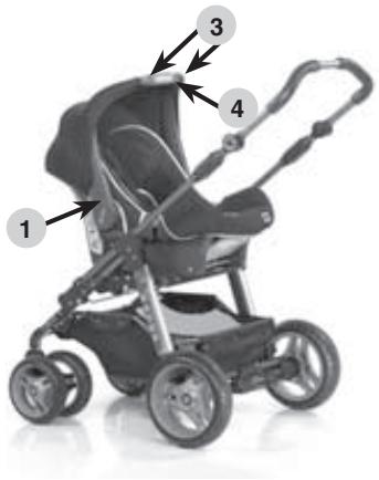 HARTAN AUTOSITZADAPTER 9904 - Návod na pouătie pre Römer Baby Safe plus SHR - 1