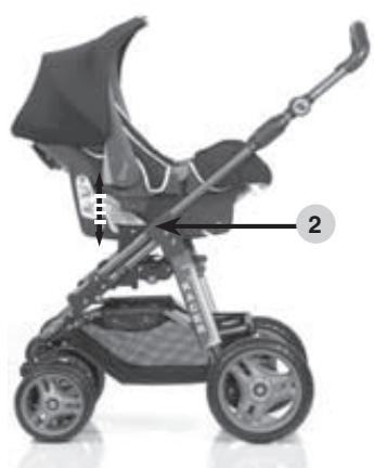 HARTAN AUTOSITZADAPTER 9904 - Navodilo za uporabo Römer Baby Safe plus SHR - 2