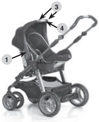 HARTAN AUTOSITZADAPTER 9904 - Návod k použti Römer Baby Safe plus SHR - 1