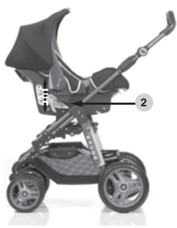 HARTAN AUTOSITZADAPTER 9904 - Bruksanvisning till modell Römer Baby Safe plus SHR - 2