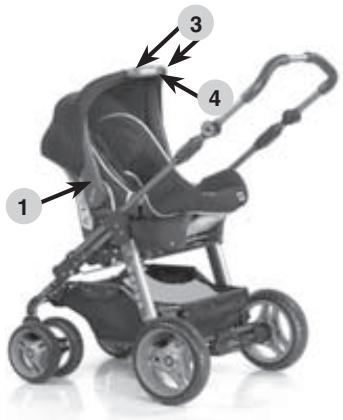 HARTAN AUTOSITZADAPTER 9905 - Návod na pouătie pre Römer Baby Safe plus SHR - 1