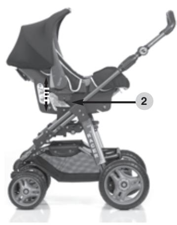 HARTAN AUTOSITZADAPTER 9905 - Bruksanvisning till modell Römer Baby Safe plus SHR - 2