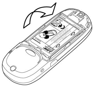 MITSUBISHI TELECOM M21I - Installation et retrait de la batterie - 2