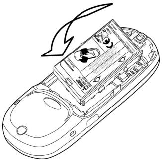 MITSUBISHI TELECOM M21I - Installation et retrait de la batterie - 1