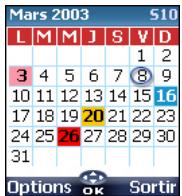 MITSUBISHI TELECOM M21I - Calendrier - 3