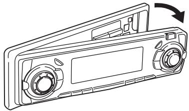 ECLIPSE CD5425E - Comment retirer la façade ? - 1