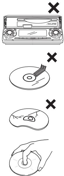 ECLIPSE CD5425E - A propos des disques compacts - 1