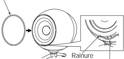 ECLIPSE 307 - Installation de l'entretoise en caoutchouc - 1