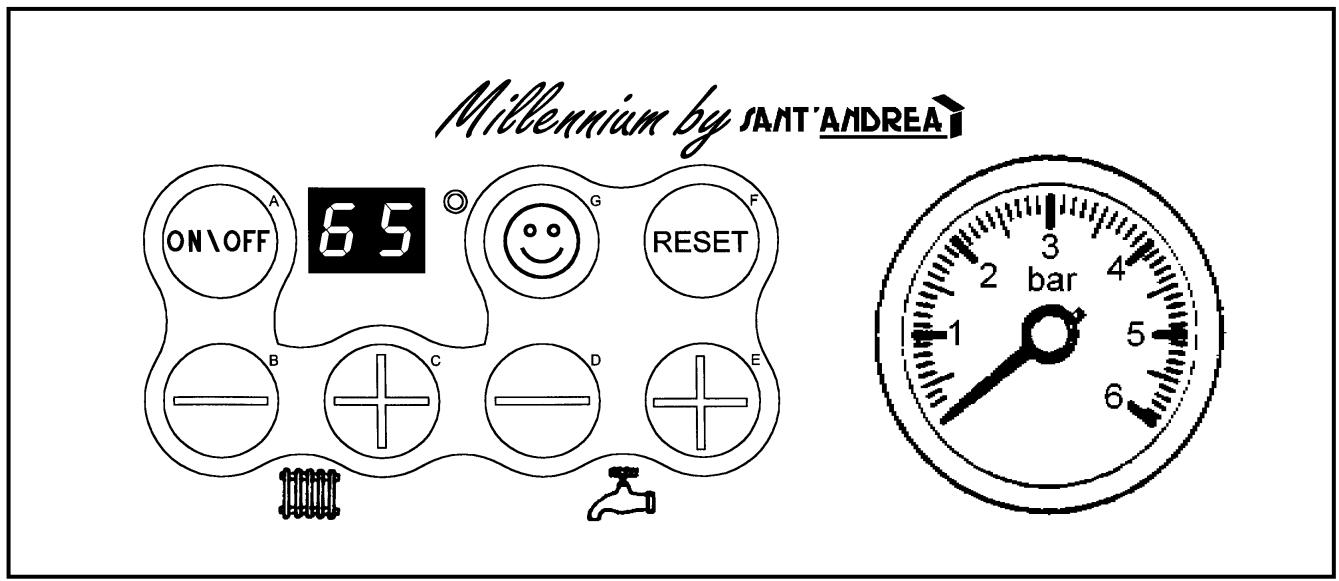 SANT ANDREA MILLENNIUM E - TABLEAU DE COMMANDE - 1