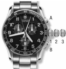 VICTORINOX SWISS ARMY CHRONO 251.262 - Chronométrage simple : - 1