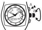 VICTORINOX SWISS ARMY HUNTER MACH 3 - Sélection et définition de l'une des quatre langues pour l'affiche des noms des jours - 1