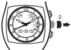VICTORINOX SWISS ARMY HUNTER MACH 3 - Programmation de la durée du COMPTEUR - 1
