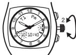 VICTORINOX SWISS ARMY HUNTER MACH 3 - Mise à l'heure des valeurs numériques des heures, minutes et secondes - 1
