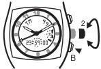 VICTORINOX SWISS ARMY HUNTER MACH 3 - Programmation de la durée du COMPTEUR - 4