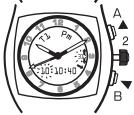 VICTORINOX SWISS ARMY HUNTER MACH 3 - Sélectionner le système sur 24 heures ou AM/PM - 1