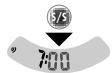 VICTORINOX SWISS ARMY ST 4000 - Étape 6 clignotement des minutes - 1