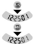 VICTORINOX SWISS ARMY ST 4000 - Étape 8 sortie du mode de réglage - 1