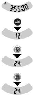 VICTORINOX SWISS ARMY ST 4000 - Étape 4 quitter le format de l'heure - 1