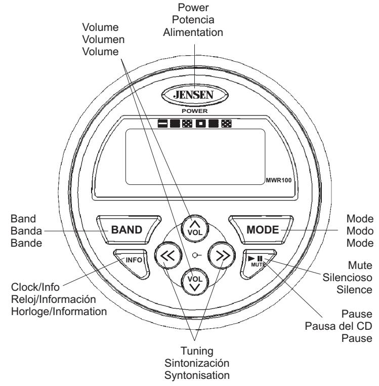 AUDIOVOX MWR100 - Wiring - 1