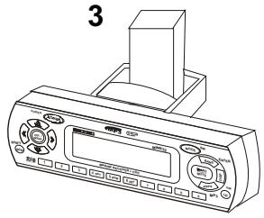 AUDIOVOX MWR32 - Fixation de la Telecommande - 3