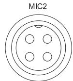 AUDIOVOX PADIN3 - External Microphone Connections Conectores de Micrófono Externos Connecteur microphone externe - 2