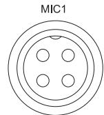 AUDIOVOX PADIN3 - External Microphone Connections Conectores de Micrófono Externos Connecteur microphone externe - 1