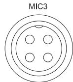 AUDIOVOX PADIN3 - External Microphone Connections Conectores de Micrófono Externos Connecteur microphone externe - 3