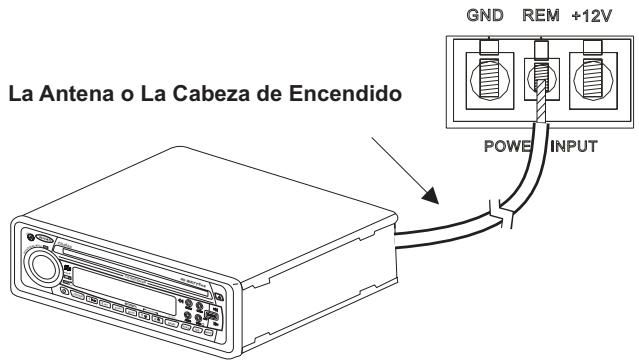 AUDIOVOX POWER AMPLIFIERS 400 - Terminal Remota (REM) - 1