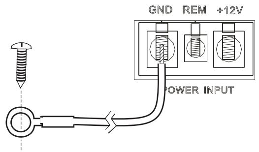 AUDIOVOX POWER AMPLIFIERS 400 - Terminal a Tierra (GND) - 1