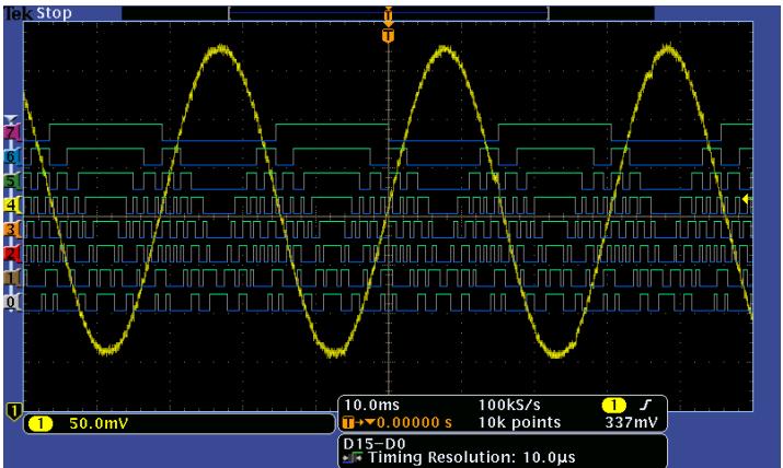 TEKTRONIX MSO3014 - Marqueurs de recherche - 2