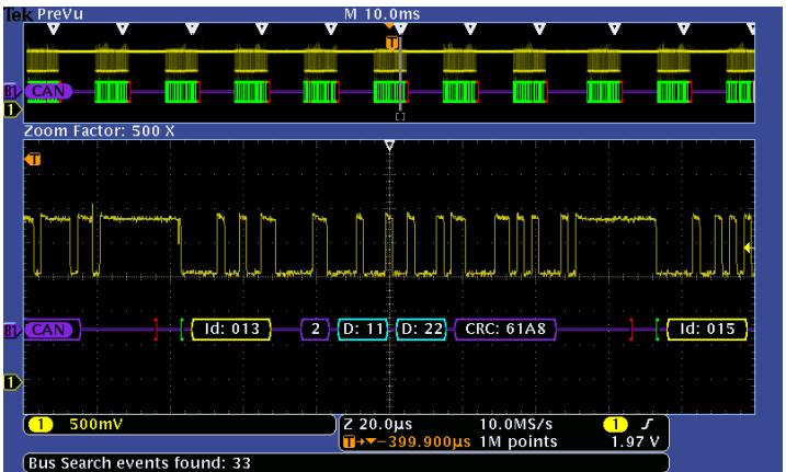 TEKTRONIX MSO3014 - Lecture/Pause - 2