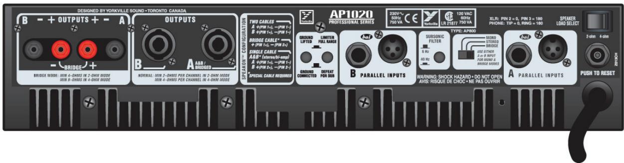 YORKVILLE AP1020 - Service - 2