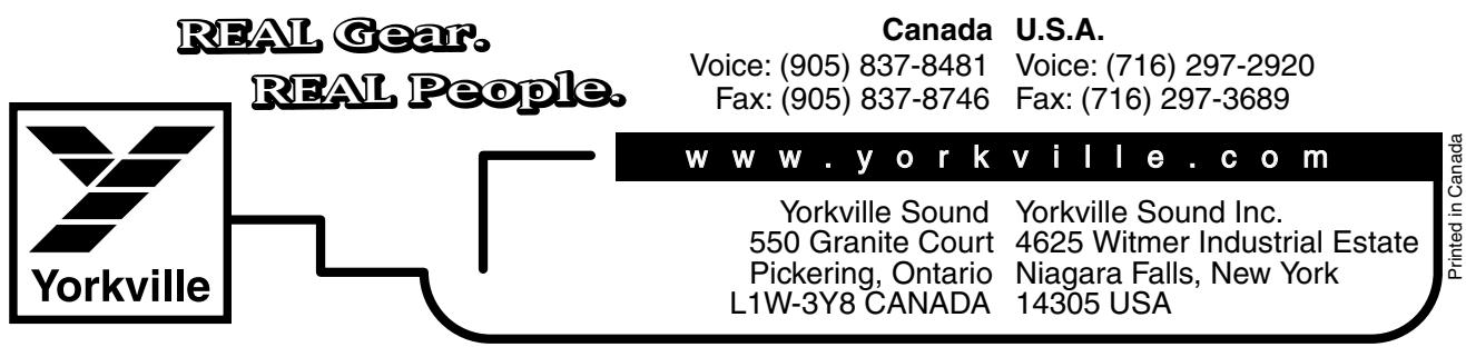 YORKVILLE AP312 - AP312 320WATT Stereomixer - 1