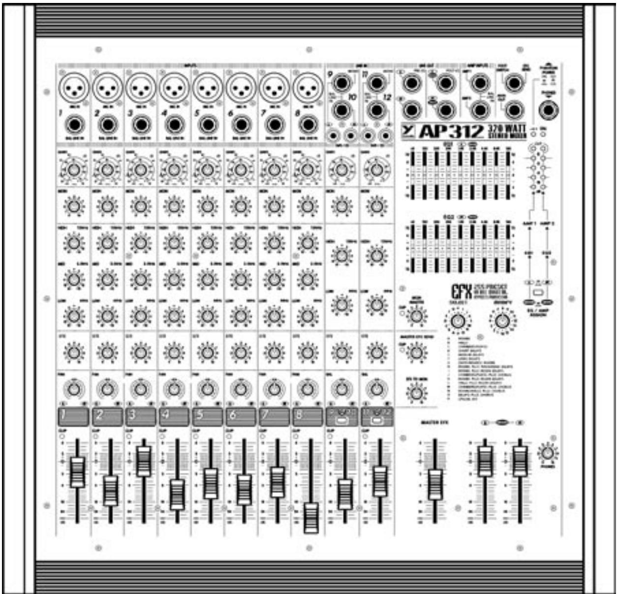 YORKVILLE AP312 - OWNER'S MANUAL MANUEL DE L'UTILISATEUR - 1