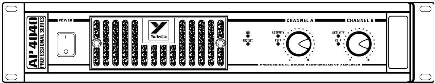 YORKVILLE AP4040 - Power Output - 4