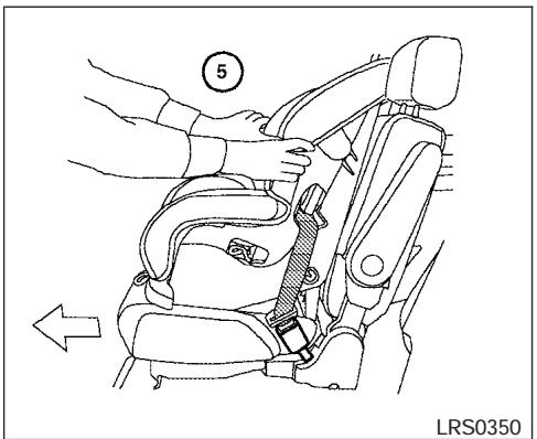 INFINITI QX56 - Oriente vers l'avant - étape 1 - 4