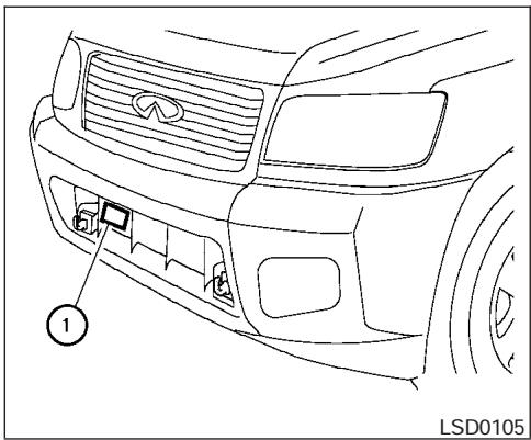INFINITI QX56 - PRECAUTIONS D'UTILISATION DU MODE CONTROLE D'INTERVALLE - 1