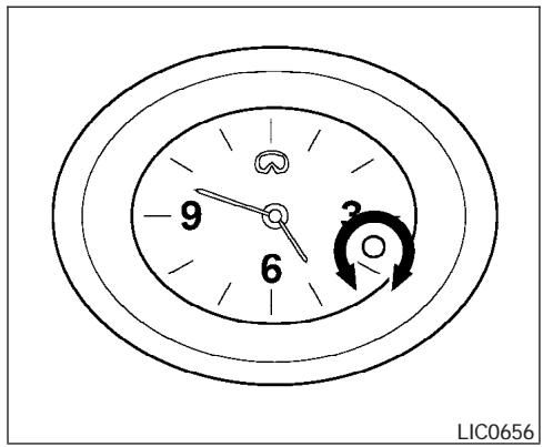 INFINITI QX56 - HORLOGE - 1
