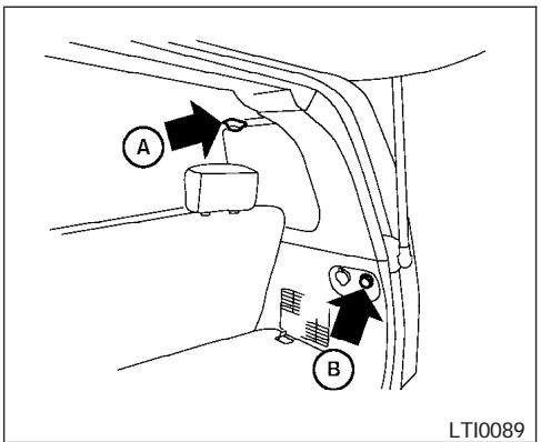 INFINITI QX56 - Étapes pour déterminer la limite de charge correcte - 1